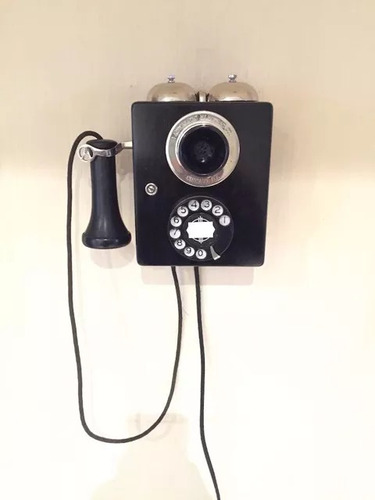 Interesante Telefono Antiguo Automatic Electric Co Usa 1909