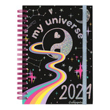 Agenda Mooving Quitapesares 2024 15x21cm 2 Dias Por Pagina