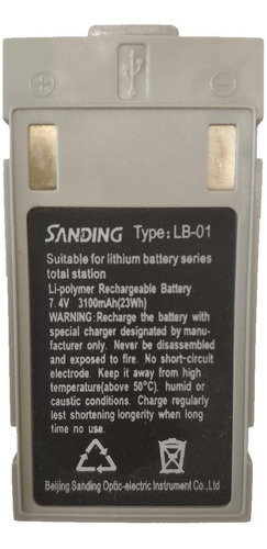 Bateria Lb01 Para Estação Total Sanding R6/r8/r10