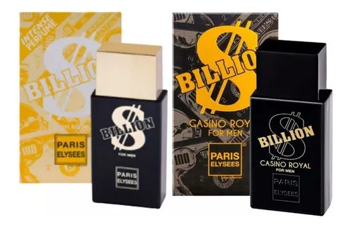 Kit 1 Billion Masculino + 1 Cassino Royal 100ml 