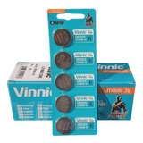 Caja Con 10 Blister De 5 Pilas Cr2025 X50u Vinnic