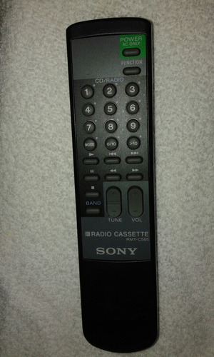 Controle Remoto Sony Cd Rádio Cassette Rmt-c565