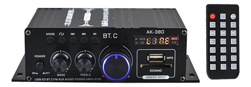Ak380 400w 400w Amplificador De Potência De Áudio 2.0 Ch
