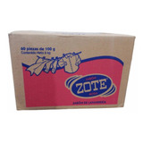 Caja Jabón Zote Rosa 60 Piezas De 100g C/u