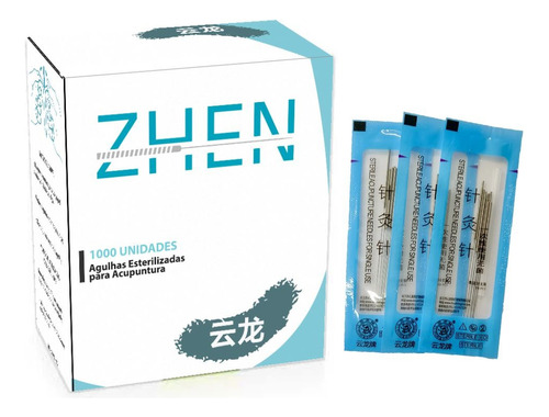 Agulha Ting Zhen 018x08 C/1000 Unidades Agulha Facial