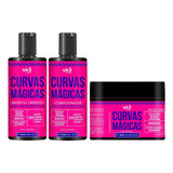 Kit Widi Care Curvas Magicas Shampoo Condicionador Mascara