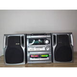 Mini System Aiwa Nsx-s305 1000 Watts Conservado + Brinde