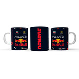 Taza Cerámica 11 Oz F1 Red Bull Checo Perez Personalizado