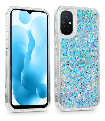 Funda Para Xiaomi Redmi Tres Piezas Mujer Brillantes 360