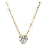 Collar De Oro Pavoi Con Diamante Falso Y Ajustable | Joya Pa