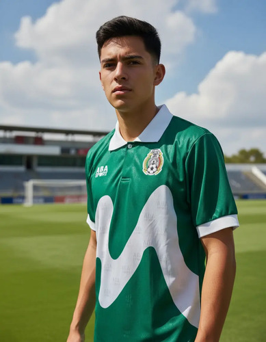 Jersey Oficial Aba Sport Selección Méxicana Mexico 1996