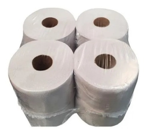 1 Bolsón Papel Higiénico Jumbo Blanco 8u X 300m Cono Grande 