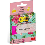 Post-it Notas Para Levar Rosa 90f 76x76 - 3m