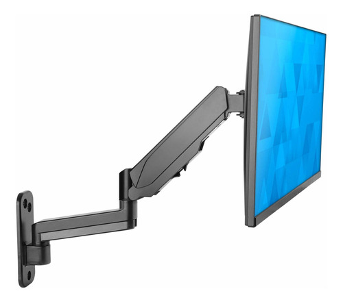 Mount-it! Soporte De Pared Para Monitor Con Brazo De Resorte