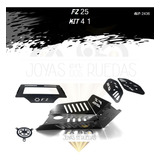 Kit 4 1 Partes Lujo Moto Fz 25