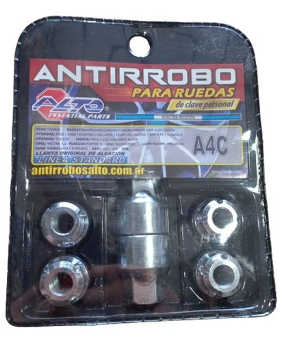 Tuerca Antirrobo Para Kia Rio Rondo Sorento Soul Sportage