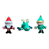 Muñecos Navideños Decorativos En 3d