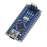 Placa Compatível Arduino Nano V3 Atmega328 Ch340 Com Solda