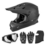 Dot Motocross Helmet Dirt Bike Offroad Mx Atv Snowmobile Aam