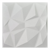 Art3d Paneles Decorativos 3d Diseño Diamante 12 Pcs Blanco