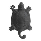 Gancho De Pared Tortuga Vintage De Hierro Fundido