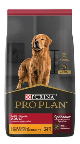 Alimento Balanceado Proplan Adult Dog Raza Mediana - 3kg