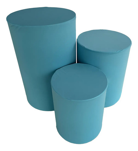 Kit Completo Com 3 Capas De Cilindro Ideal Para Decorações