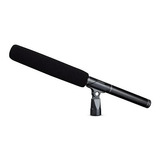 Microfone Shotgun Super Uni-direcional Msg-36 Soundvoice