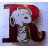 Monijor62-antiguo Prendedor Esmaltado Snoopy
