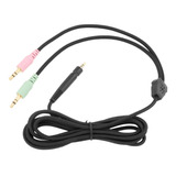 Divisor De Auriculares De Audio De 3,5 Mm, Cable Para Pc