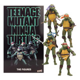 Tortugas Ninja Figuras Neca Teenage Mutant Ninja Turtles 4pz