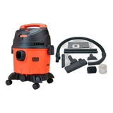 Aspiradora Black+decker Bdwd15 15l Naranja Y Negra 220v Rex