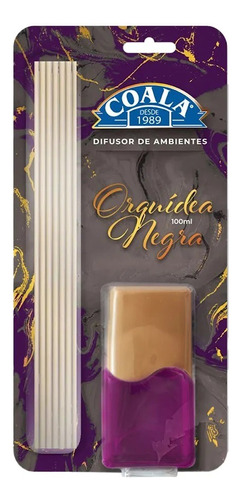 Coala Difusor De Aromas Aromatizante Orquídea Negra 100ml