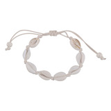 Pulsera Para Mujer Con Forma De Concha Para Pies Descalzos,