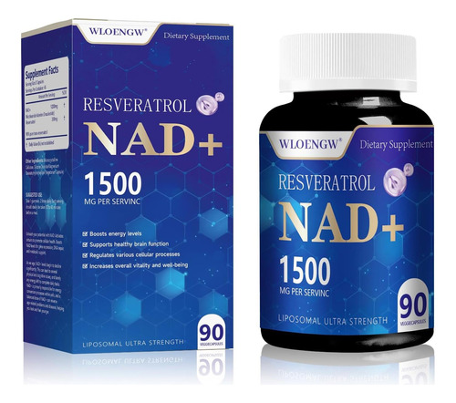 Wloengw New Nad Supplement - Liposomal Nad+ Suplemento Con R