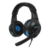 Audífonos Gamer Para Consolas Conector 3,5mm Azul - Ps