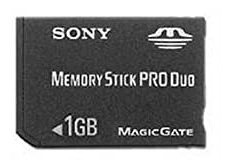Original Memory Stick Pro Duo De 1 Gb (accesorios)