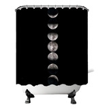 Fushvre Moon Juego De Cortinas De Ducha Cortina De Baño Cort