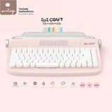 Teclado Inalambrico Vintage Ibi Craft Apto Tablet Pc Celular