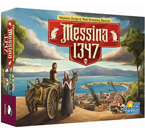 Rio Grande Games Ach Messina 1347 Juego De Mesa De