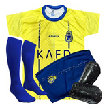 Conjunto Completo Meião E Caneleira Uniforme Infantil