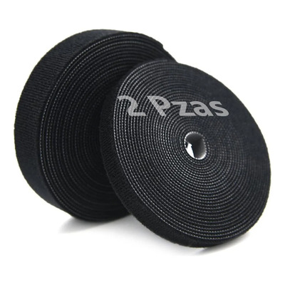 2 Pzas Cinta Organización De Cables Amarre Nylon 20 Metros