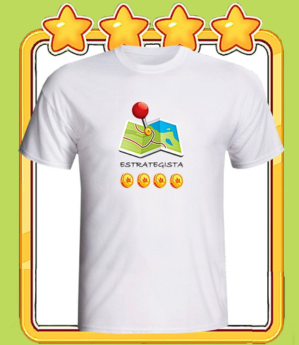 Camiseta Masculina (coin Master - Estrategista)