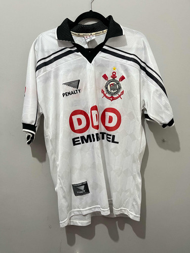 Camisa Corinthians 1998/99 Home #7 Ddd Embratel