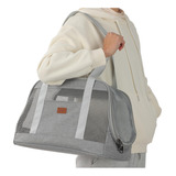 H.s.c Pet Bolsa Para Gatos Gris Claro, Pequeña Bolsa Para M