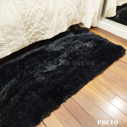 Tapete 1,50x0,70 Super Peludo Passadeira Quarto Corredor