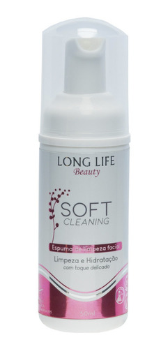 Sabonete Mousse Soft Cleaning  Limpeza Facial Vegano 50ml