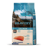 Bravery Mini Puppy Sabor Salmón Raza Pequeña 7 Kg