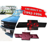 Emblema Parrilla Chevrolet Cheyenne Silverado Ss 1992-1998