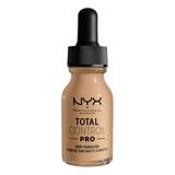 Base De Maquillaje Total Control Pro Nyx Professional 13 Ml Tono Buff